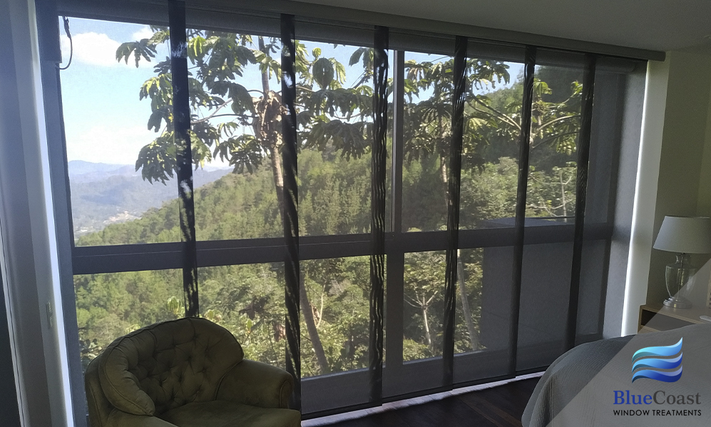 cortinas panel japones deslizante