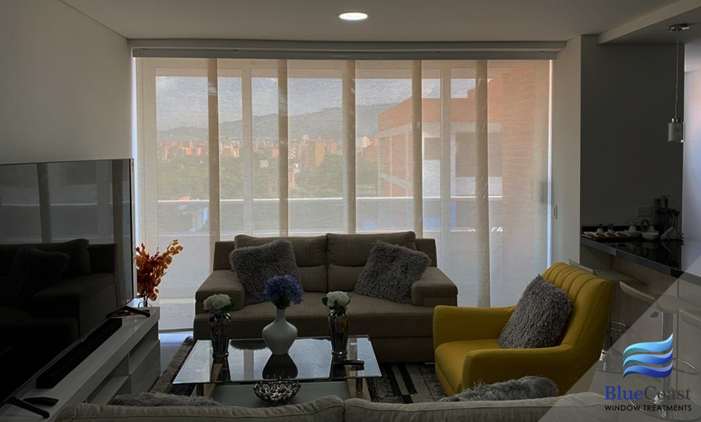 cortinas panel japones deslizante
