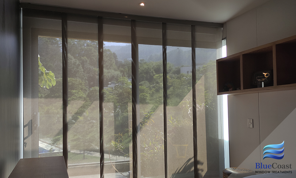 cortinas panel japones deslizante